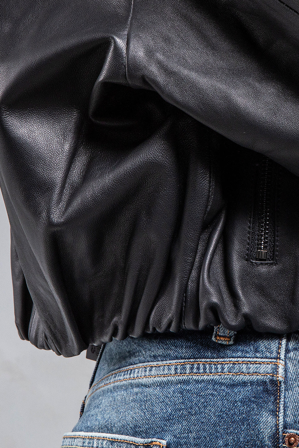 DOPE 寬鬆版皮外套